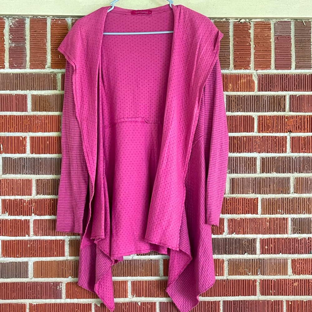 Cut Loose hooded cardigan